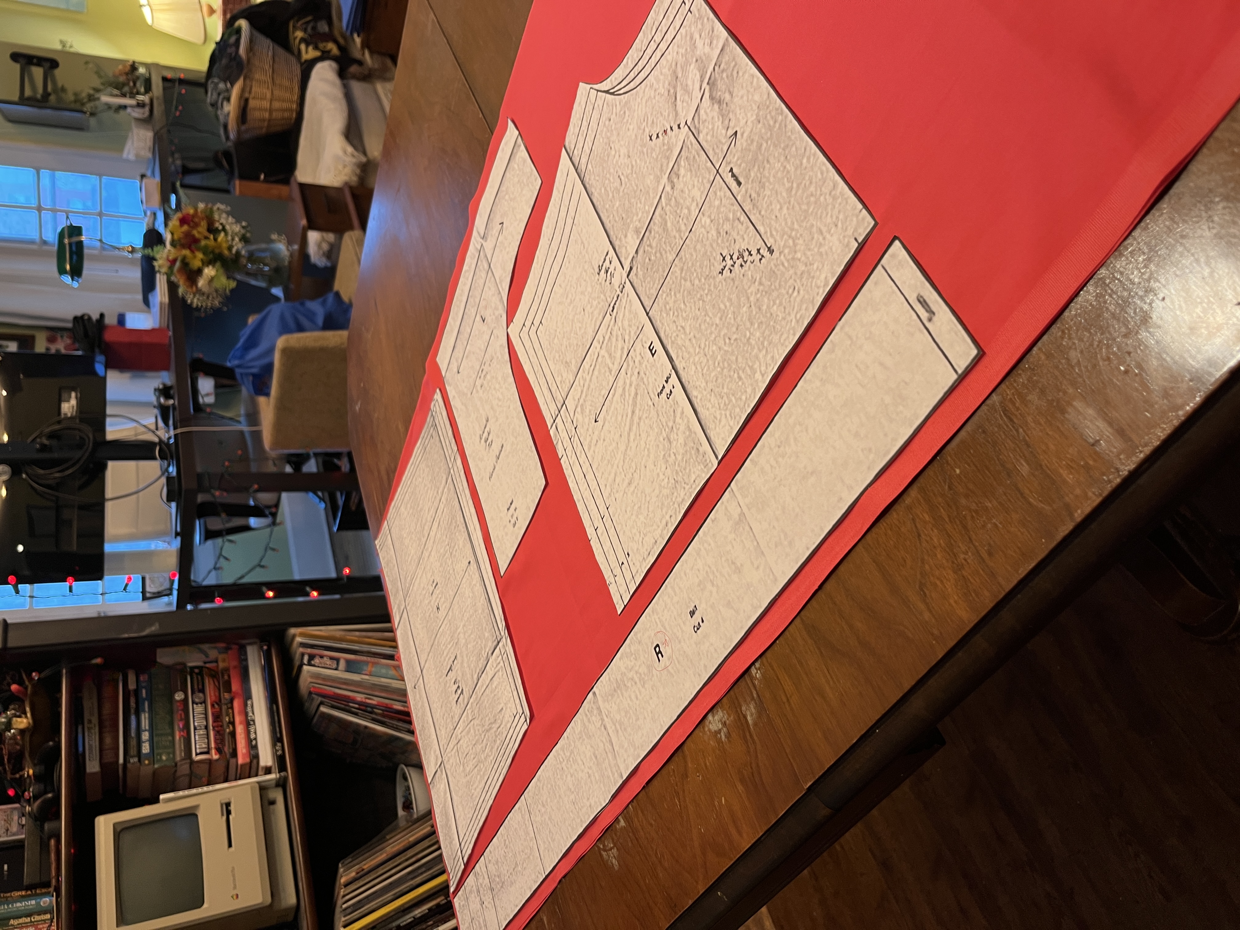 Cuttiung out one of the accent colours